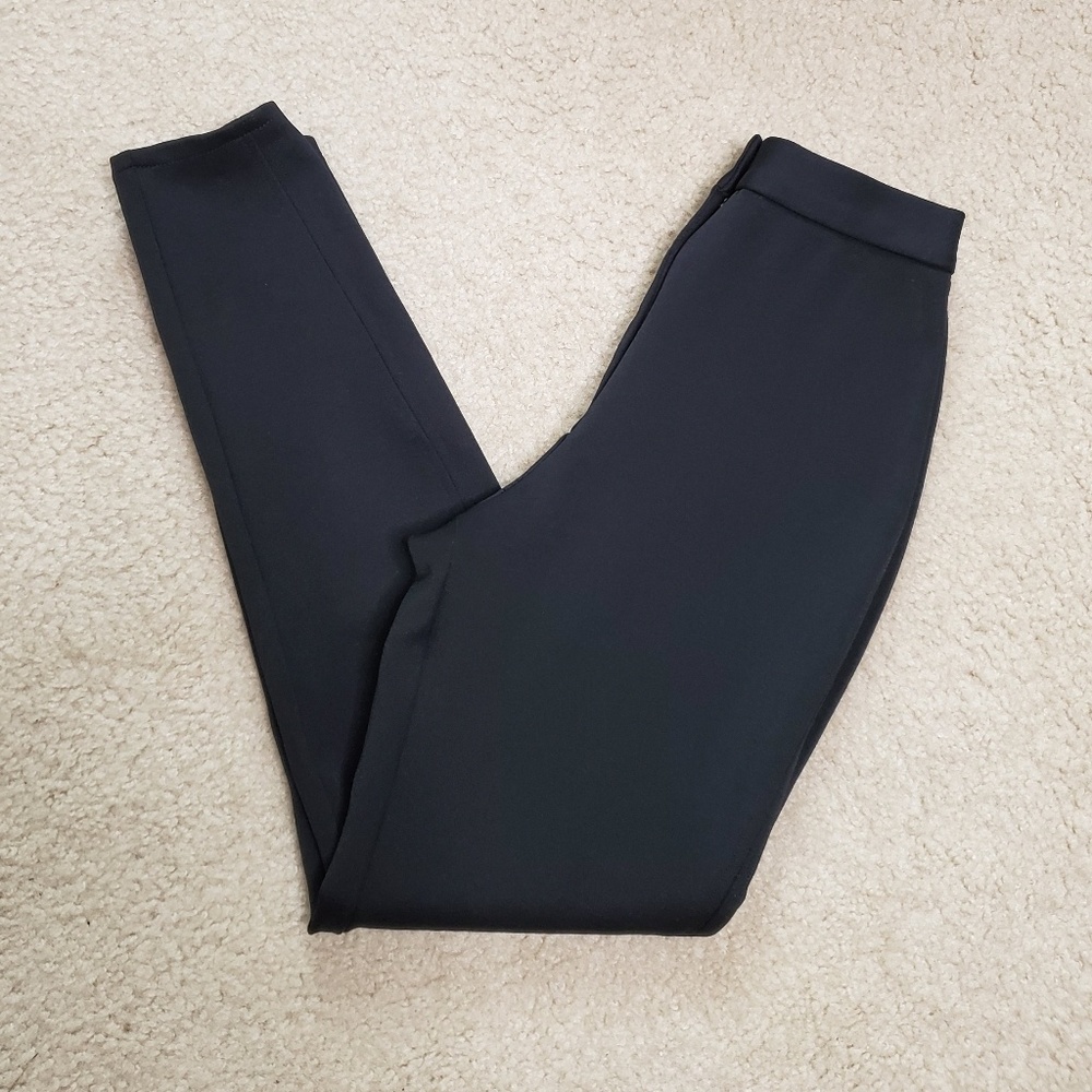 Oscar de la Renta Black High Rise Stretch Skinny Pants Size 4 (Fit 2) - Picture 4 of 6